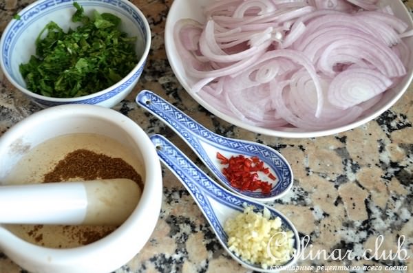Луковые оладьи (Bhaji)