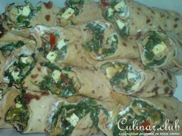 Рулетики запечённые(вариант)
