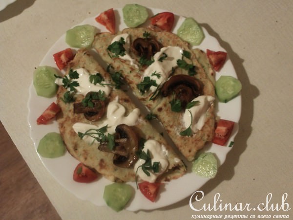 Кремзлик (дерун) с начинкой