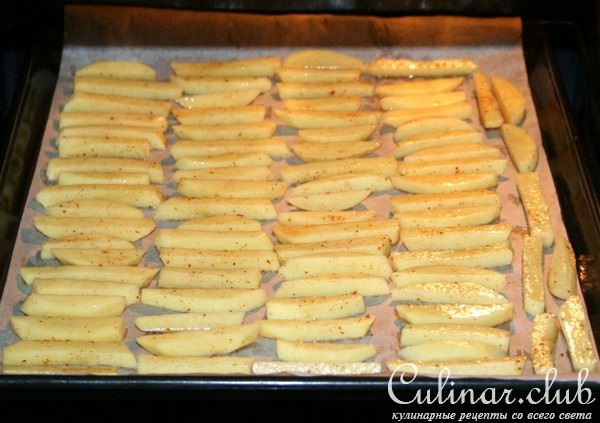 Картофель фри без масла