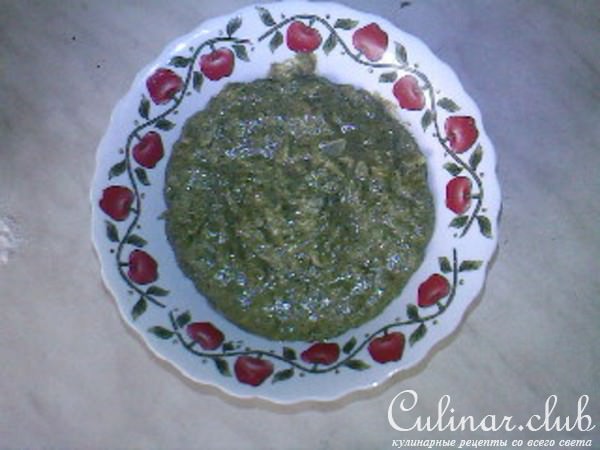 Закуска из шпината