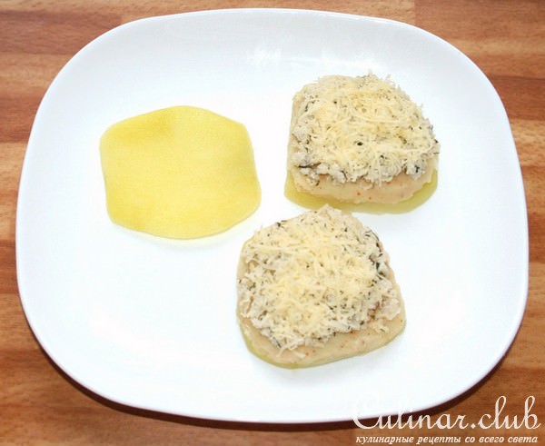 "Пирожные" из картофеля