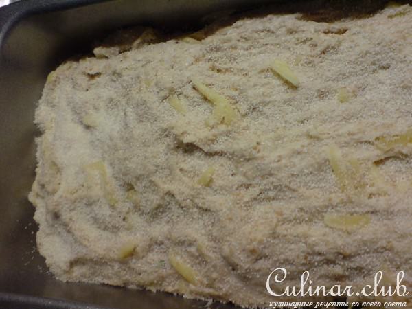 Хлеб домашний с сыром и розмарином