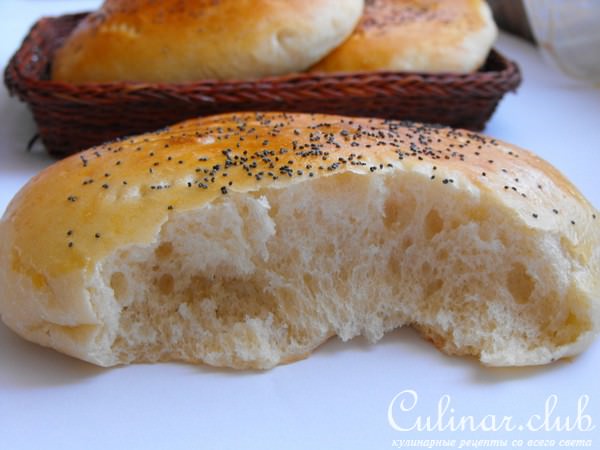 Лепешки с маком.