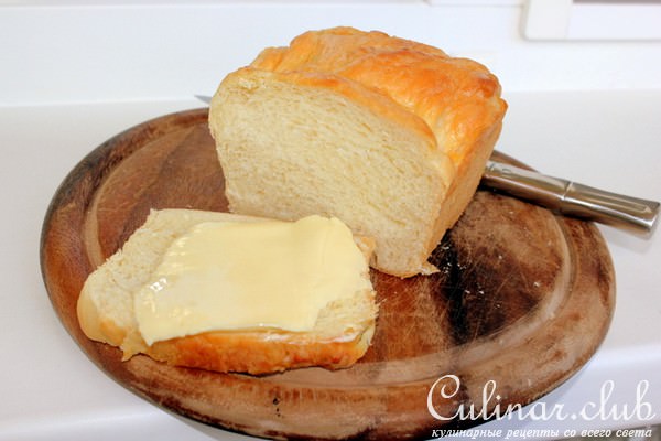 Домашний молочный хлеб (со стартером)