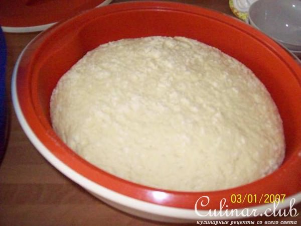 Хлеб по мотивам Пьемонтского,но с кукурузной мукой.