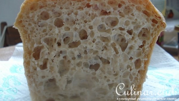 Хлеб с закваской Poolish - рецепт для всех: кто боится, не умеет, не хочет и вообще не будет...