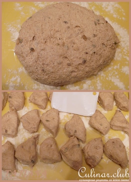 Булочки ЦЕЛЬНОЗЕРНОВЫЕ с семечками