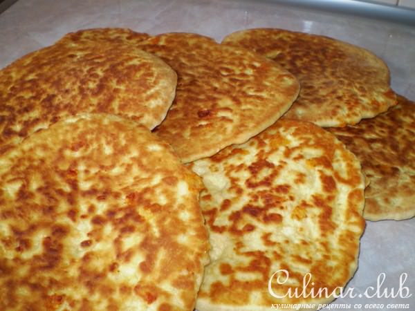 Сырно-кокосовая лепёшка - это вкусно!