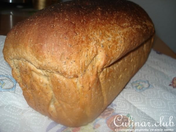 Хлебушко к завтраку с маком и цедрой