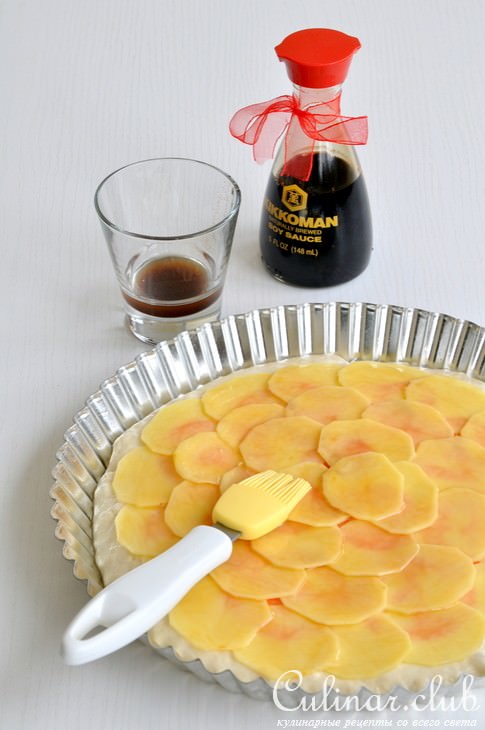Постный хлеб с картофелем и розмарином
