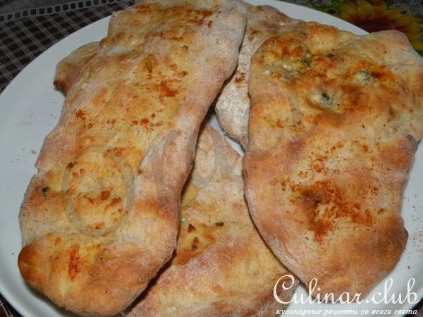 Индийские лепешки (Хлеб) – Nan Bread ( с начинками)