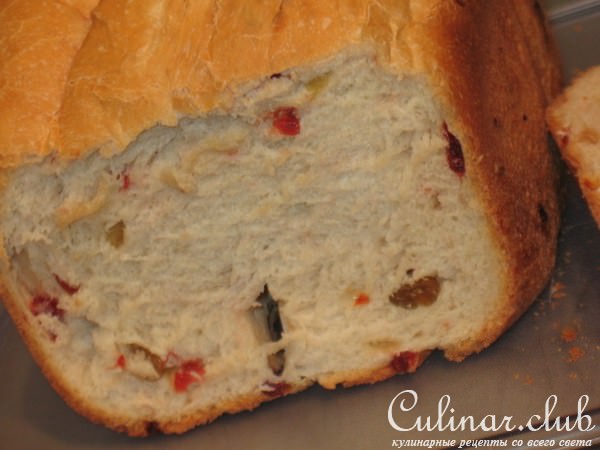 хлеб с медом и изюмом для ХП ( мой первый опыт)