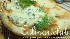 Быстрая лепёшка с сыром ДорБлю к завтраку