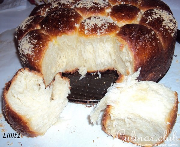 Немецкий праздничный сдобный хлеб (Partybrot German party bread)