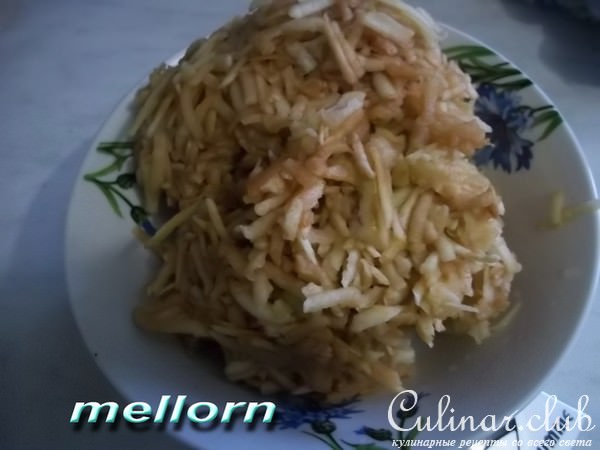 Яблочная булка