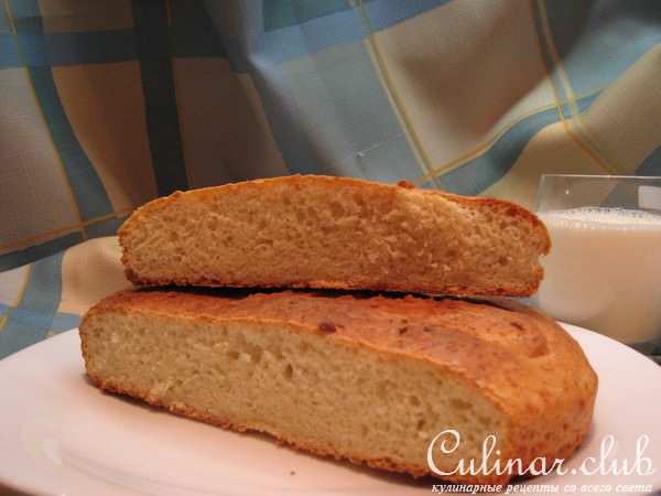 Пикантный белый хлебушек с сыром