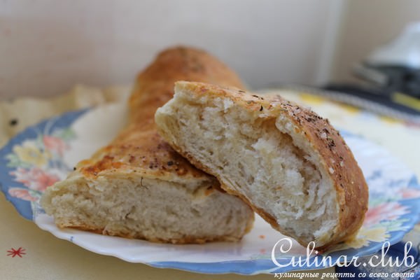 Хлеб с сыром и Итальянскими травами