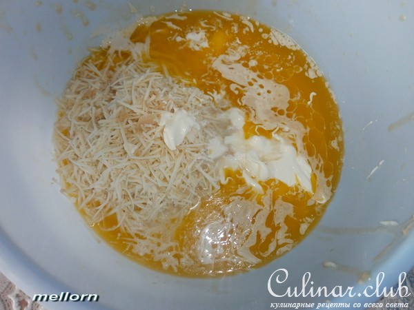 Овсяно-пшеничные булочки с сыром и семечками