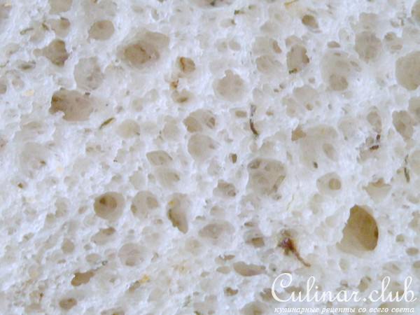 Картофельный хлеб с укропом для ХП