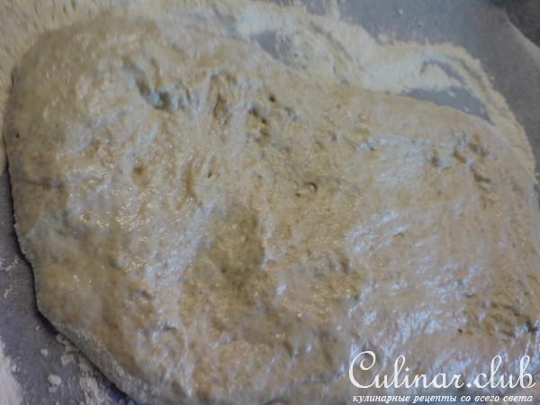 Чиабатта с запечённой клубникой//Ciabatta