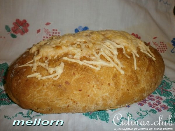 Кукурузно-пшеничный батон с сыром