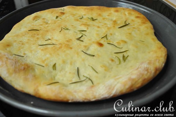 Лепешки с розмарином