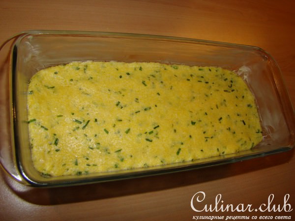 Кукурузный хлеб с зеленым луком