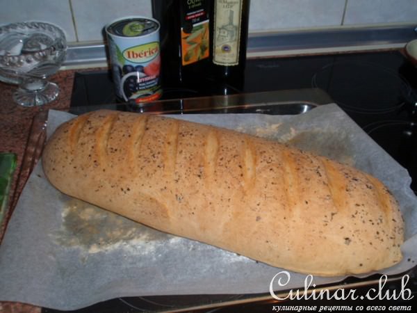 Хлеб с прованскими травами