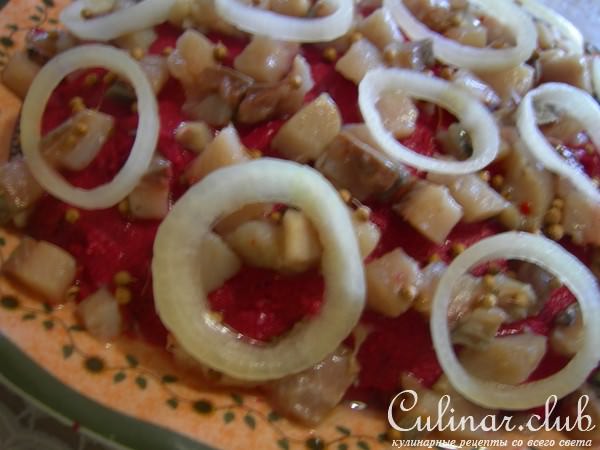 Закуска свекольно-селедочная