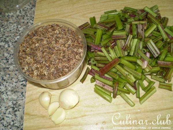 Закуска из Лопуха