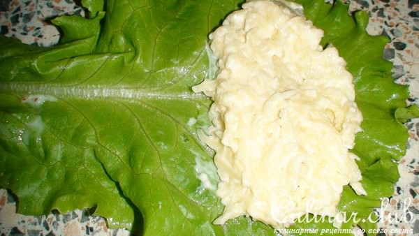 Блинная закуска "Шахматы"