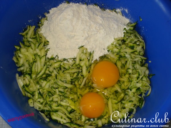 Кабачковый торт (вариант)