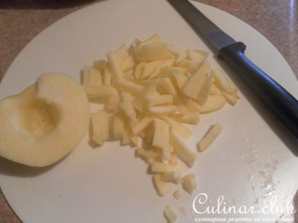 Салат ядреный с квашеной капустой (вариант)