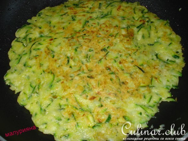 Кабачковый торт (вариант)