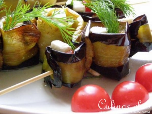 Баклажановые шашлычки