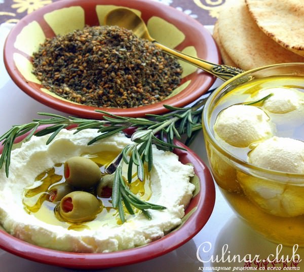 Лабанэ(соленый творог)