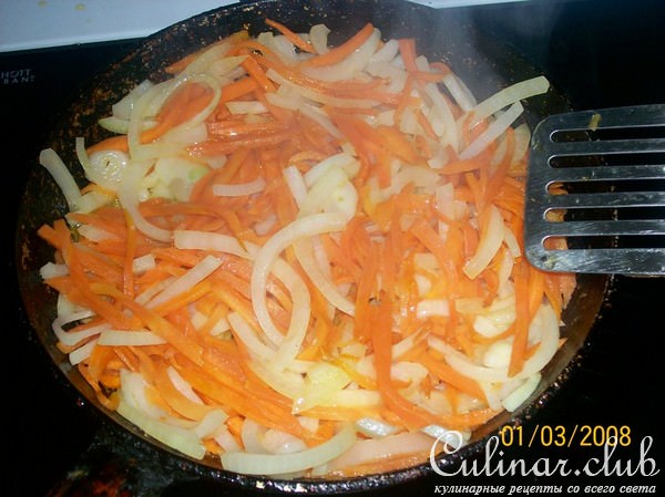 Закуска из кальмаров с карри