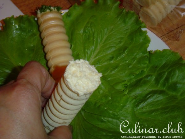Трубочки закусочные