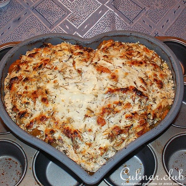 Запеканка ЗЕЛЕНОЕ СЕРДЦЕ ТЫКВЫ