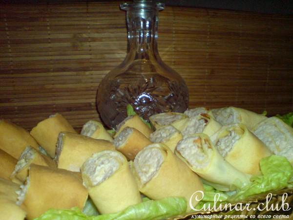 Закуска из блинчиков и фаршмака(День шестой....)