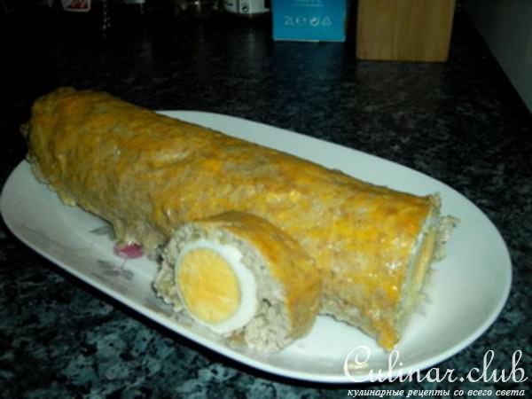 Рулет-кольцо мясной