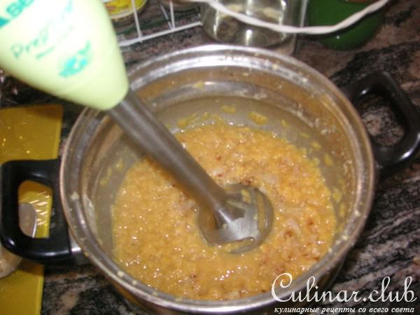 Салат-пюрэ из чечевицы