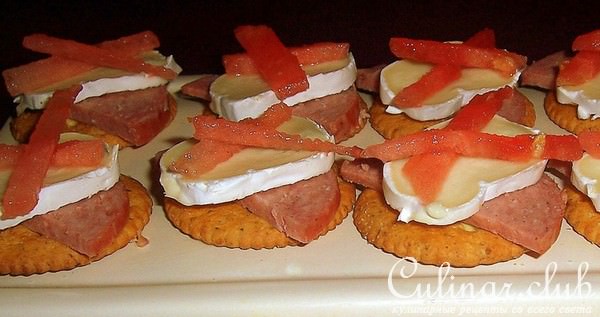 закусочные канапэ