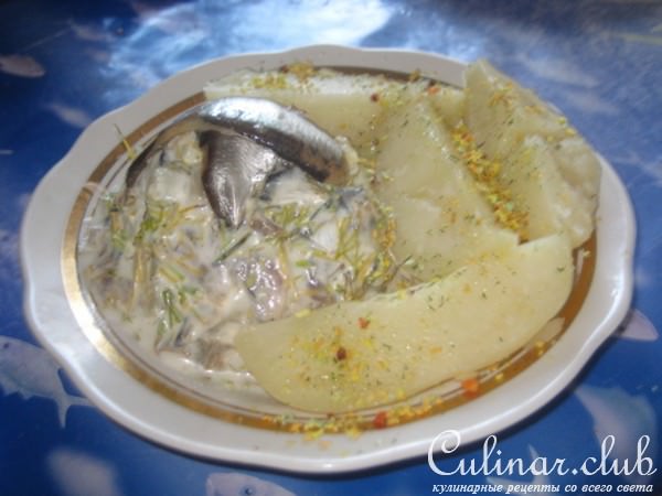 Салат"Серебряный"