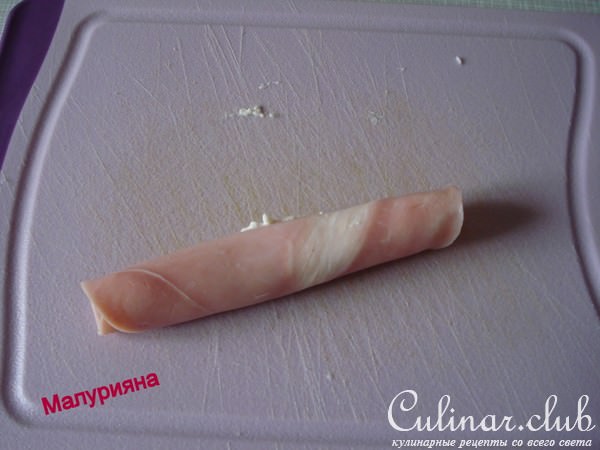 Закуска " Трубочка "