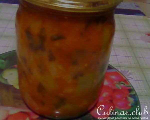 Лечо -остренькая(вариант)