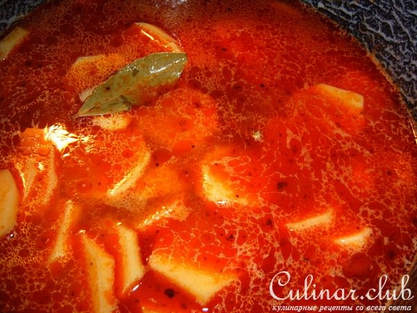 Традиционный венгерский КАРТОФЕЛЬНЫЙ ФЕЗЕЛЕК