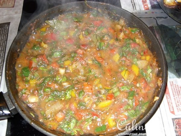 Закуска из баклажанов