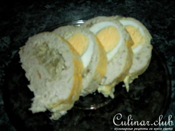 Рулет-кольцо мясной